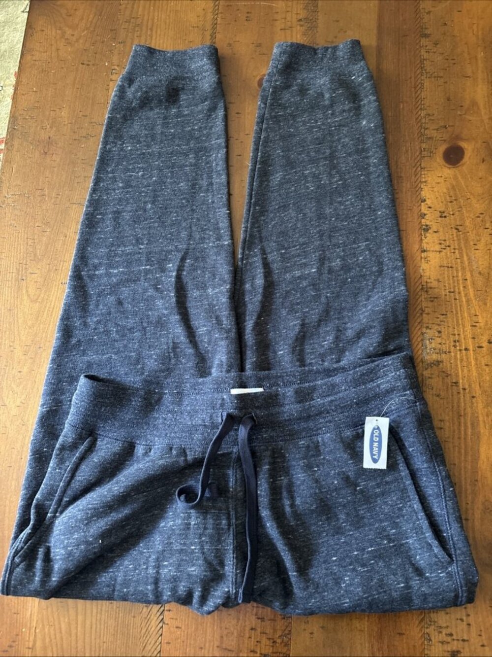 Old Navy Men’s Blue Speckled Joggers Size Medium NWT